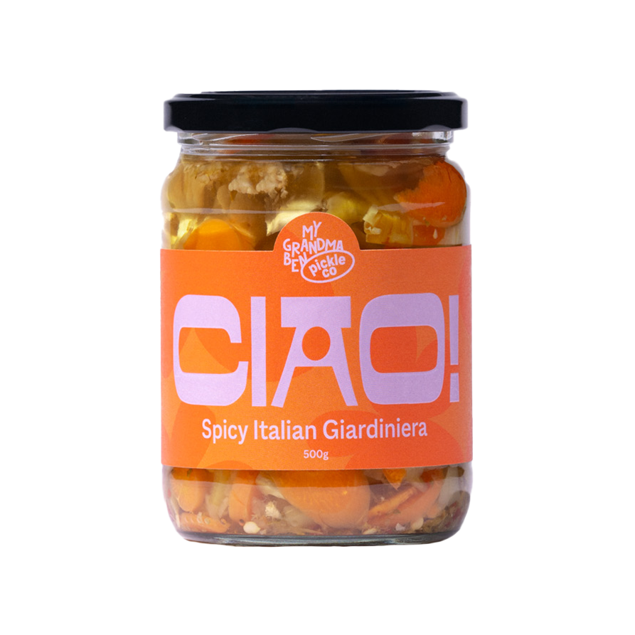 CIAO! Spicy Italian Giardiniera 500g