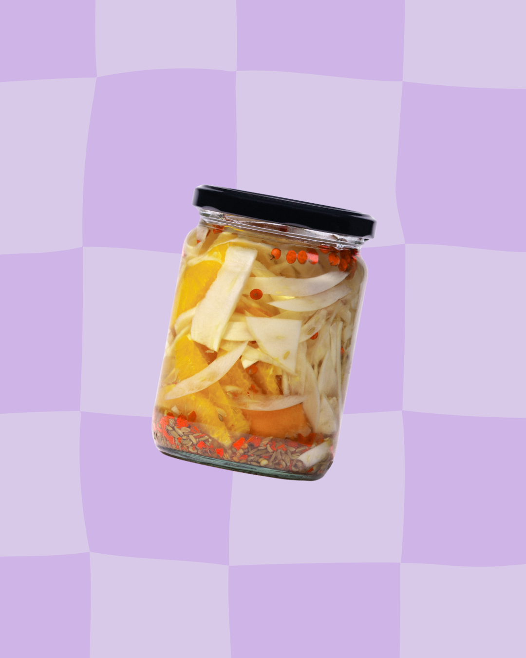Pickled Fennel with Orange & Pink Peppercorns 500g