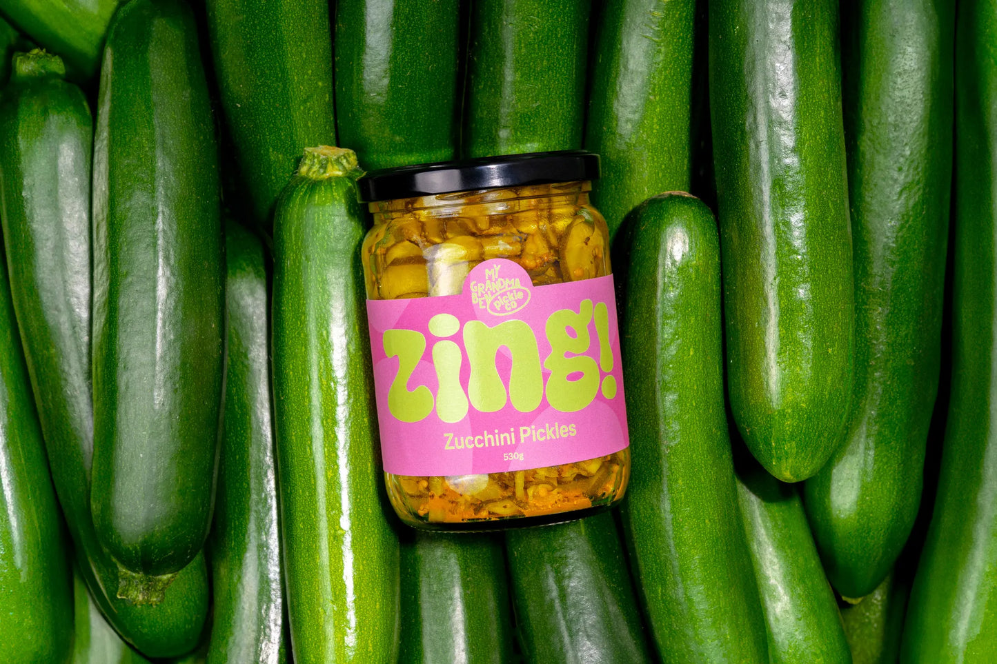 ZING! Zucchini Pickles 530g